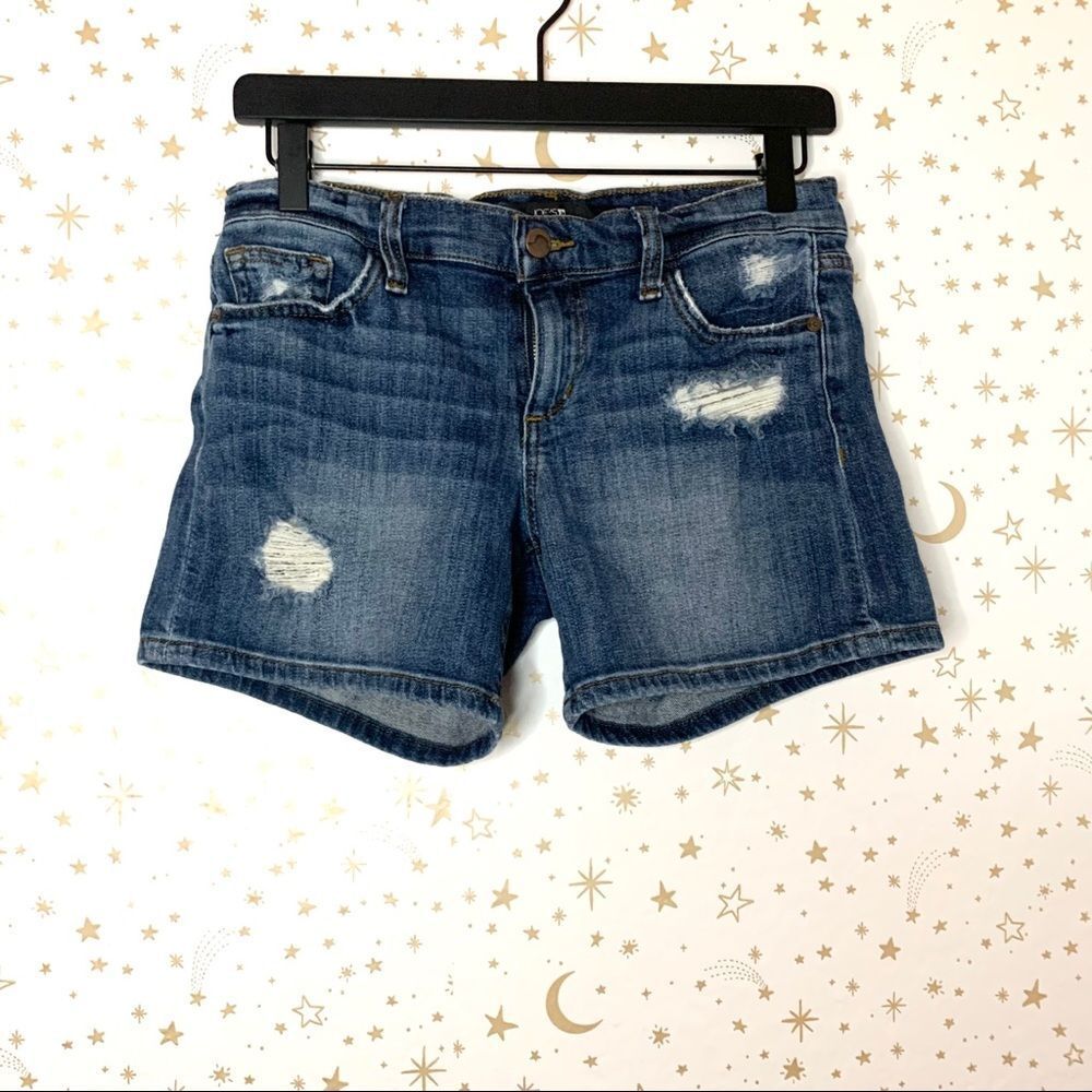 Joe’s Jeans Distressed Denim Shorts Size 25